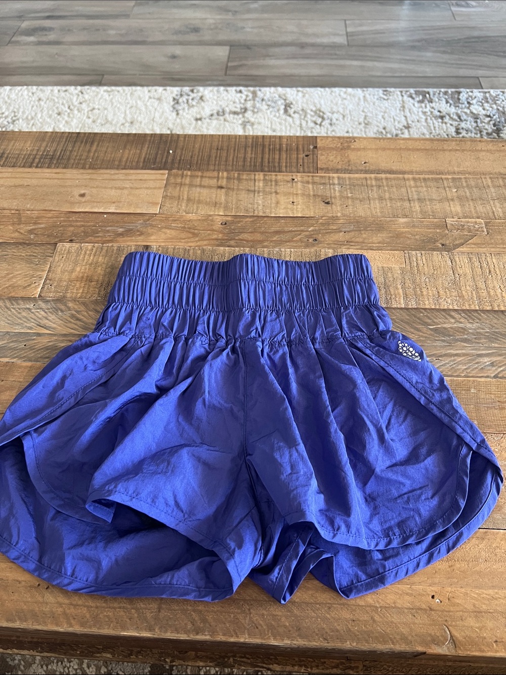 Women's High-Waist Purple Athletic Shorts by Free People Movement.  Size XS